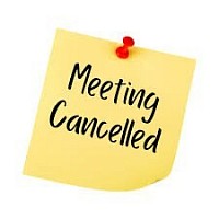 Meeting Cancelled