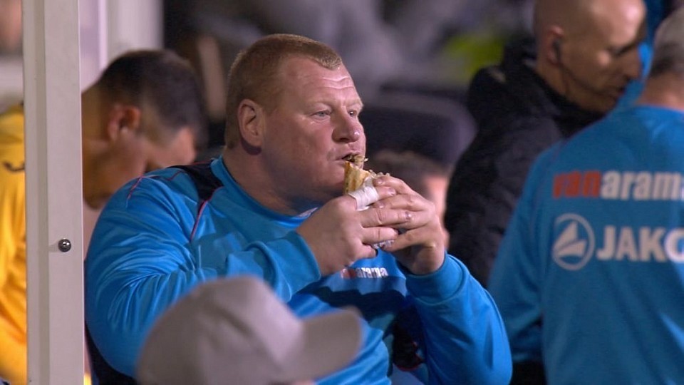 Who ate all the Pies - Former Sutton Goalkeeper Coach Wayne Shaw, that’s who!